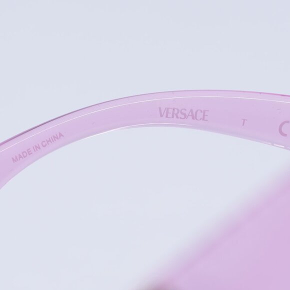 Versace Kids VK4429U 5370/5 Sunglasses Pink Geometric Frame, Fuchsia Lenses - Picture 8 of 10